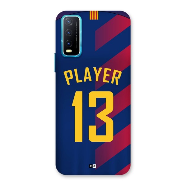 Player Thirteen Back Case for Vivo Y20i