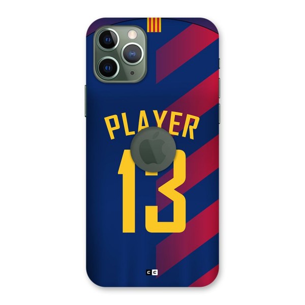 Player Thirteen Back Case for iPhone 11 Pro Logo Cut