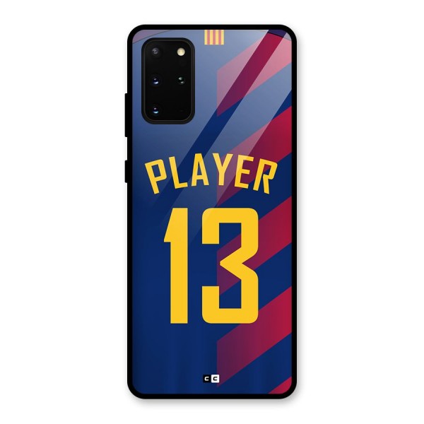 Player Thirteen Glass Back Case for Galaxy S20 Plus