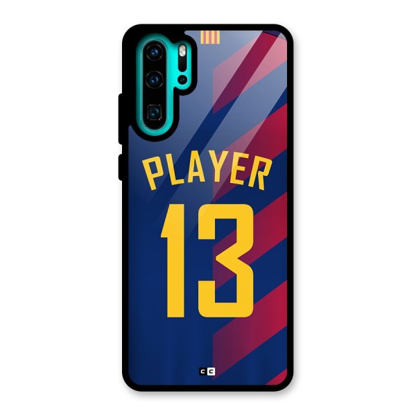 Player Thirteen Glass Back Case for Huawei P30 Pro
