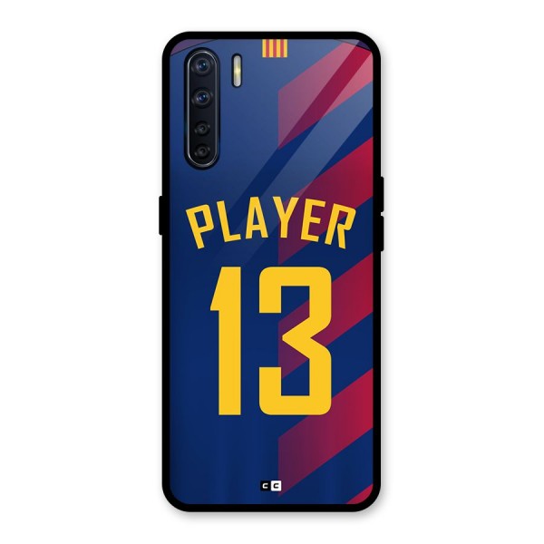Player Thirteen Glass Back Case for Oppo F15