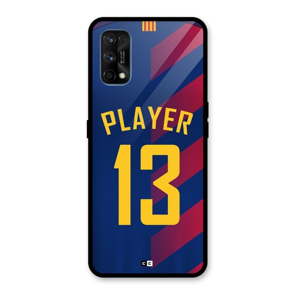 Player Thirteen Glass Back Case for Realme 7 Pro