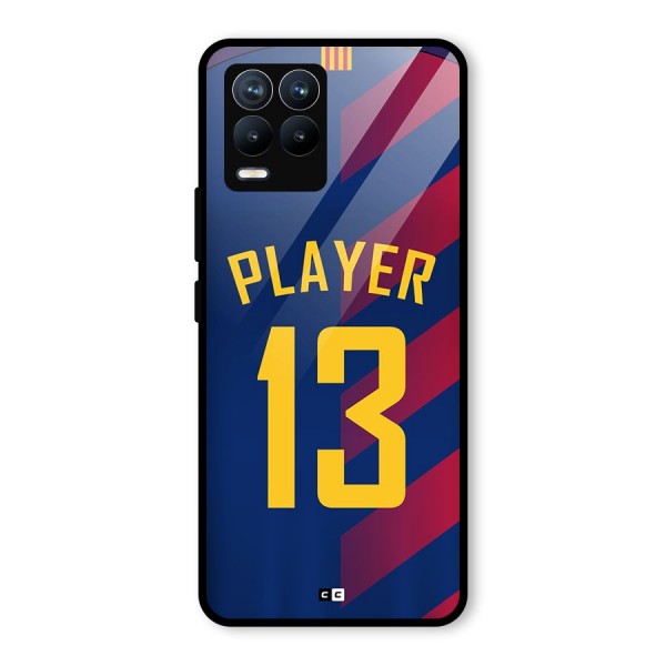 Player Thirteen Glass Back Case for Realme 8 Pro