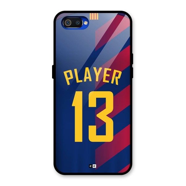 Player Thirteen Glass Back Case for Realme C2