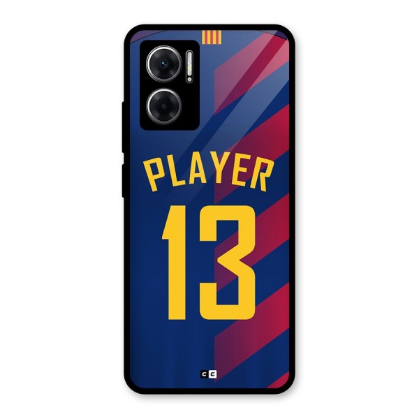 Player Thirteen Glass Back Case for Redmi 11 Prime 5G