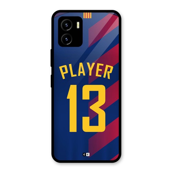 Player Thirteen Glass Back Case for Vivo Y15s