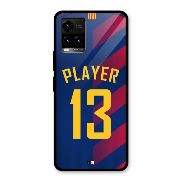 Player Thirteen Glass Back Case for Vivo Y33s
