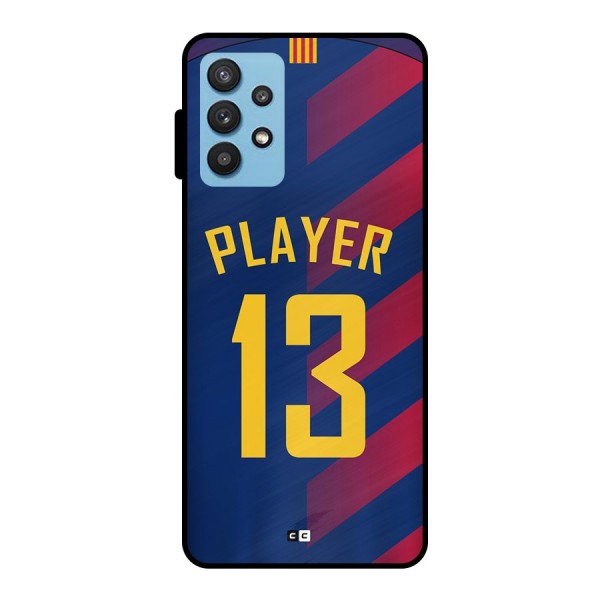 Player Thirteen Metal Back Case for Galaxy M32 5G