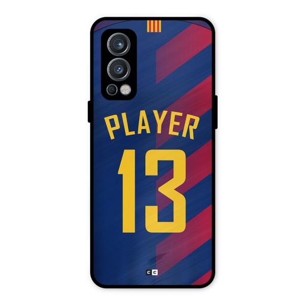 Player Thirteen Metal Back Case for OnePlus Nord 2 5G