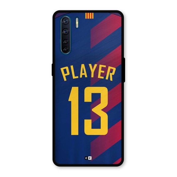 Player Thirteen Metal Back Case for Oppo F15