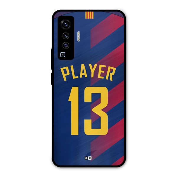 Player Thirteen Metal Back Case for Vivo X50