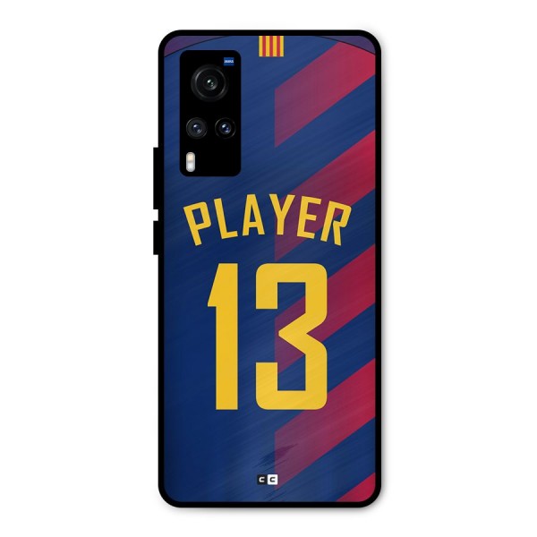 Player Thirteen Metal Back Case for Vivo X60