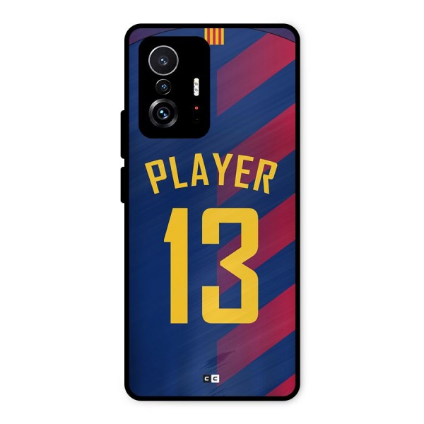 Player Thirteen Metal Back Case for Xiaomi 11T Pro