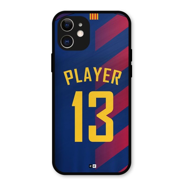 Player Thirteen Metal Back Case for iPhone 12