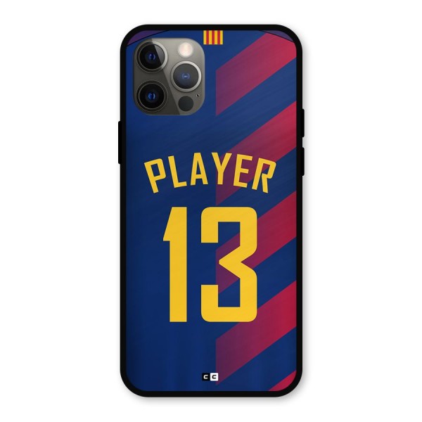 Player Thirteen Metal Back Case for iPhone 12 Pro