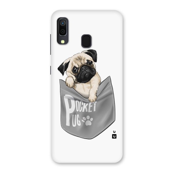 Pocket Pug Back Case for Galaxy A30
