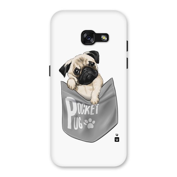 Pocket Pug Back Case for Galaxy A3 (2017)