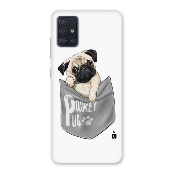Pocket Pug Back Case for Galaxy A51