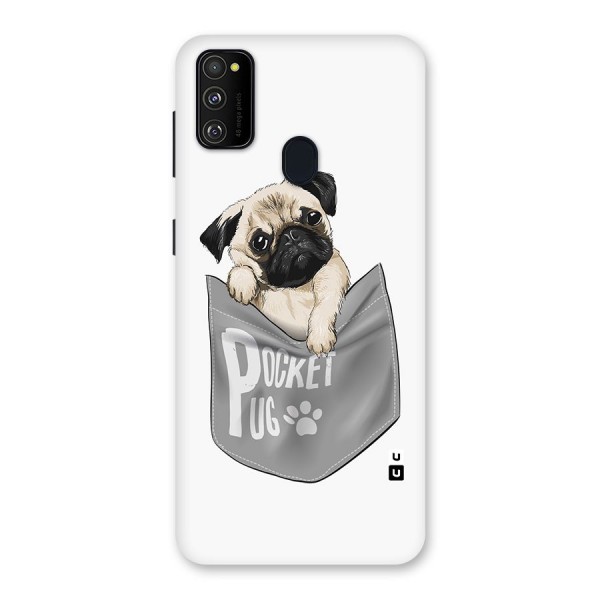 Pocket Pug Back Case for Galaxy M21