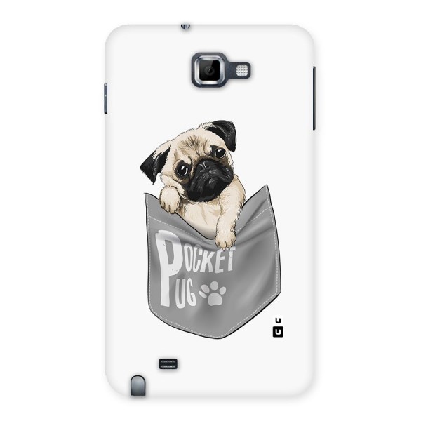 Pocket Pug Back Case for Galaxy Note