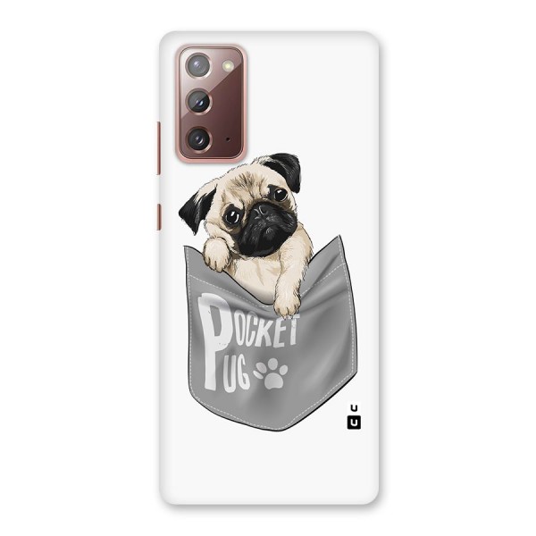 Pocket Pug Back Case for Galaxy Note 20