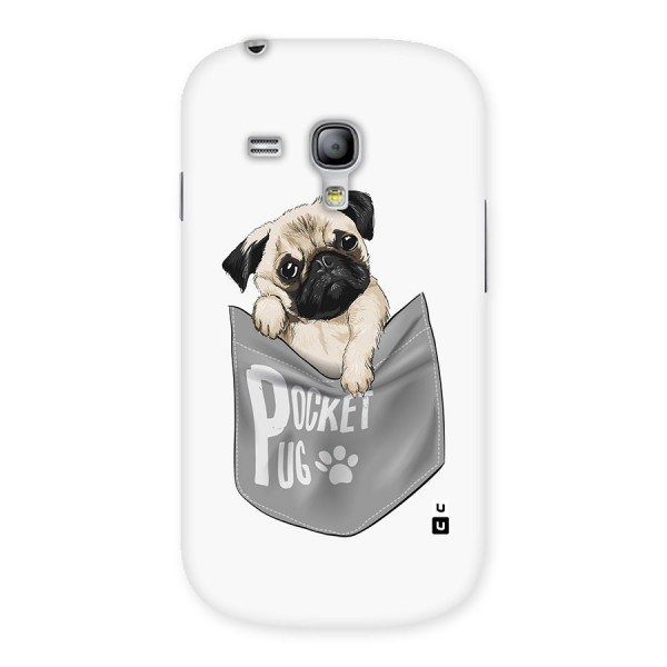 Pocket Pug Back Case for Galaxy S3 Mini