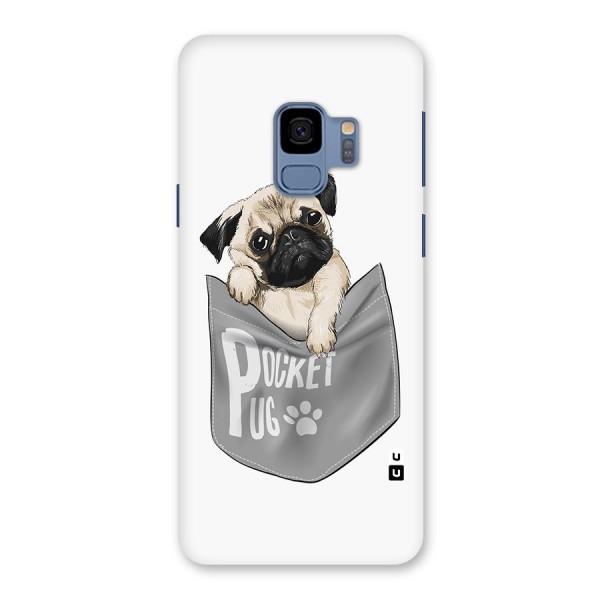 Pocket Pug Back Case for Galaxy S9