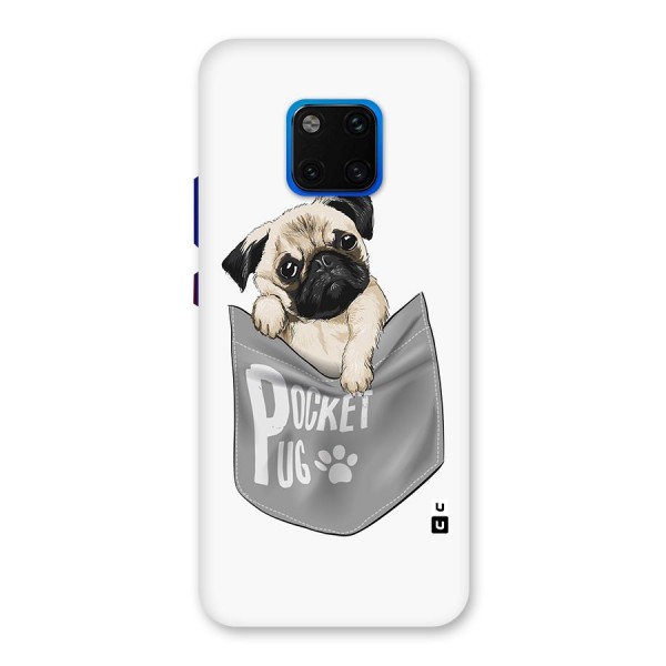 Pocket Pug Back Case for Huawei Mate 20 Pro
