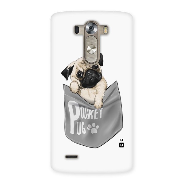 Pocket Pug Back Case for LG G3
