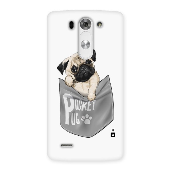 Pocket Pug Back Case for LG G3 Mini
