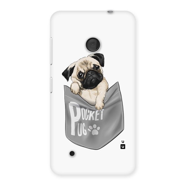 Pocket Pug Back Case for Lumia 530