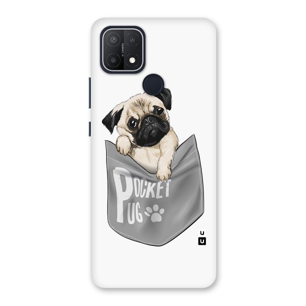 Pocket Pug Back Case for Oppo A15