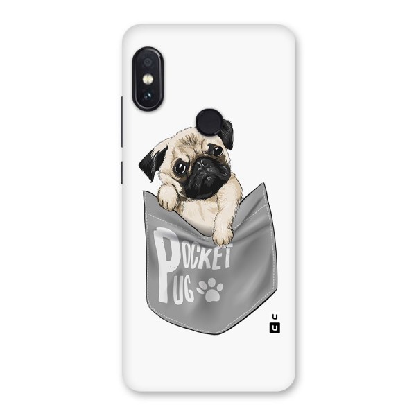 Pocket Pug Back Case for Redmi Note 5 Pro