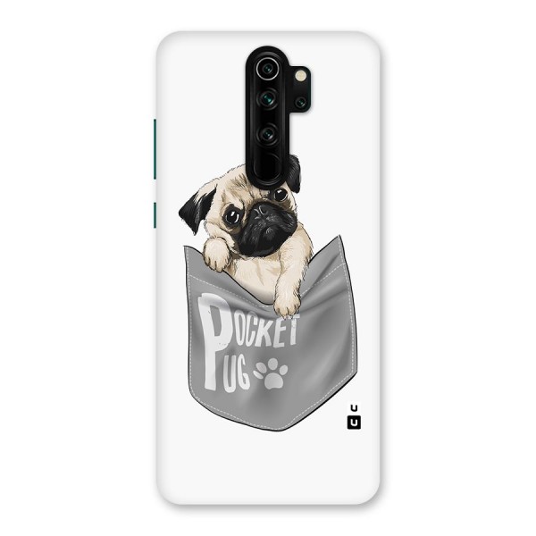 Pocket Pug Back Case for Redmi Note 8 Pro