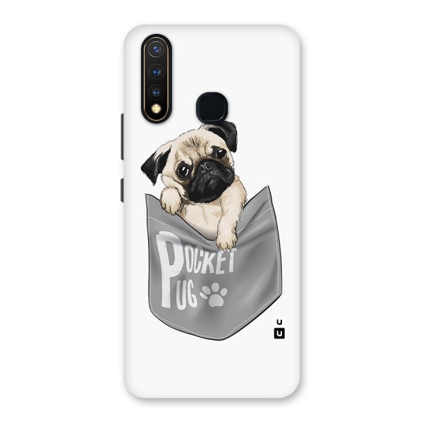 Pocket Pug Back Case for Vivo U20
