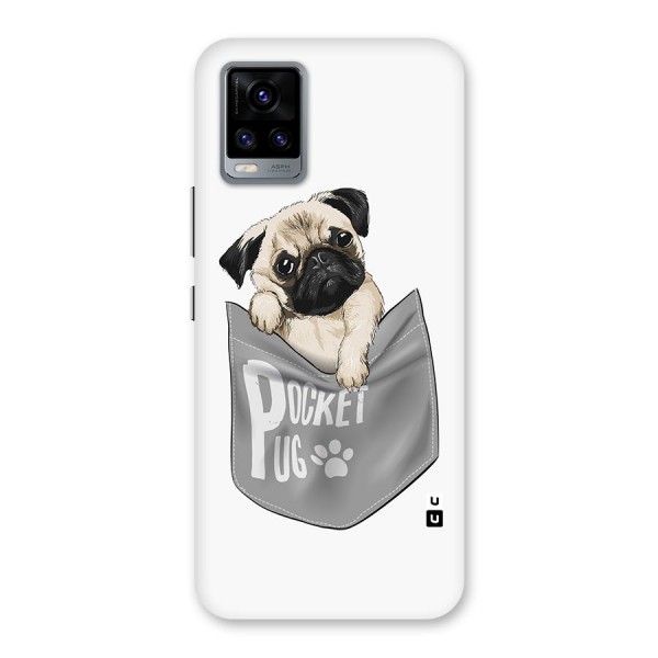 Pocket Pug Back Case for Vivo V20