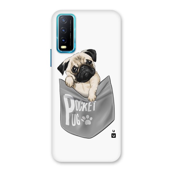 Pocket Pug Back Case for Vivo Y20G