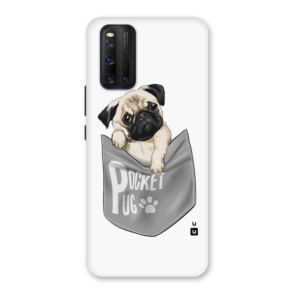 Pocket Pug Back Case for Vivo iQOO 3