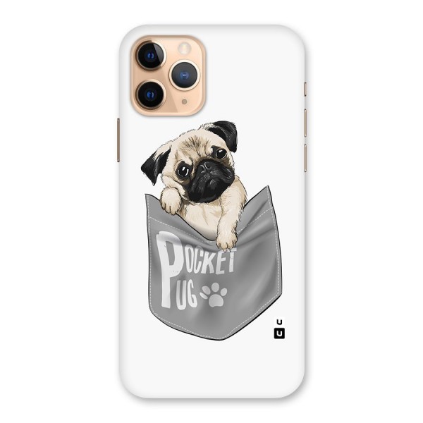 Pocket Pug Back Case for iPhone 11 Pro