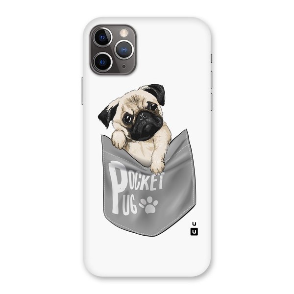Pocket Pug Back Case for iPhone 11 Pro Max