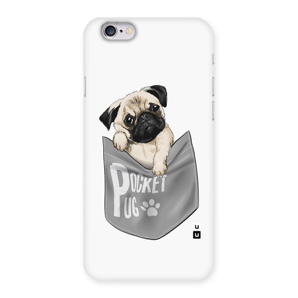 Pocket Pug Back Case for iPhone 6 6S