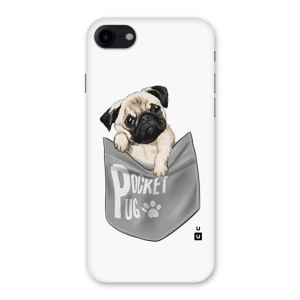 Pocket Pug Back Case for iPhone SE 2020
