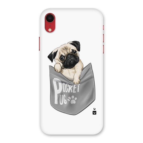 Pocket Pug Back Case for iPhone XR