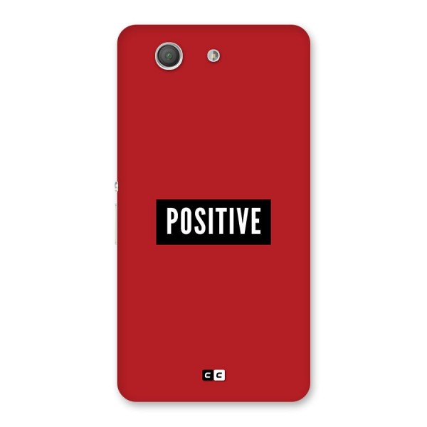 Positive Minimal Back Case for Xperia Z3 Compact