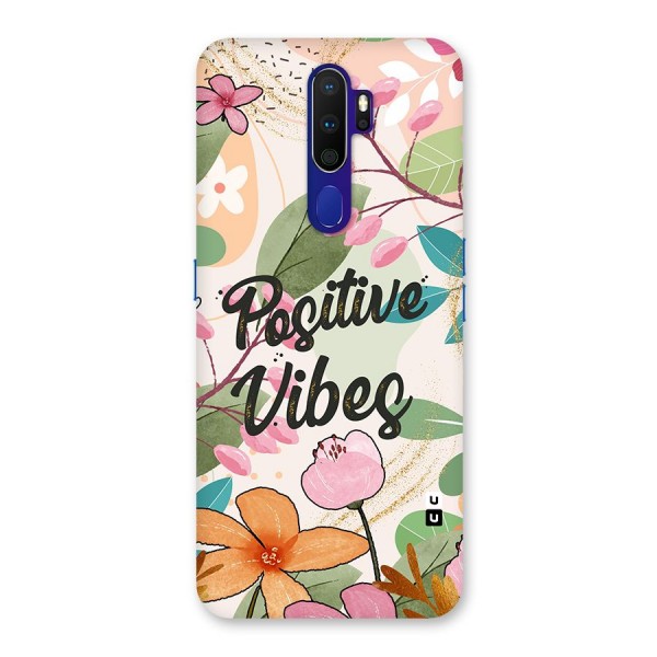 Positive Vibes Back Case for Oppo A9 (2020)