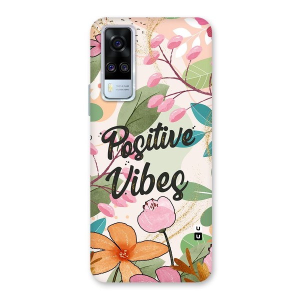 Positive Vibes Back Case for Vivo Y51A