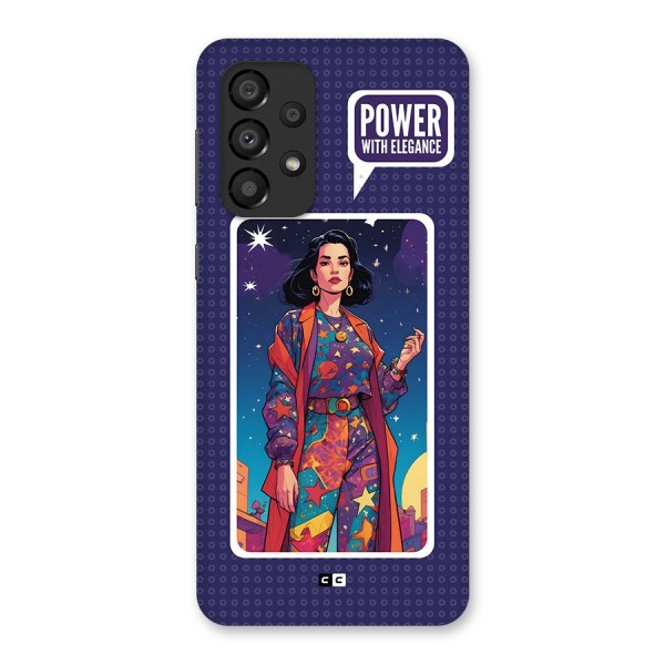 Power With Elegance Back Case for Galaxy A33 5G