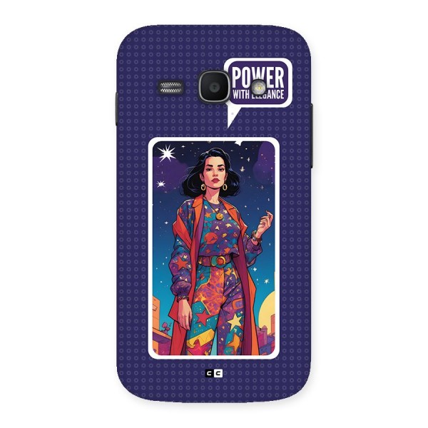 Power With Elegance Back Case for Galaxy Ace3