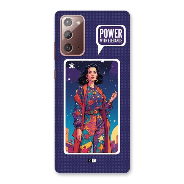 Power With Elegance Back Case for Galaxy Note 20