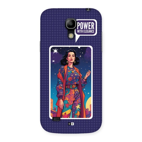 Power With Elegance Back Case for Galaxy S4 Mini